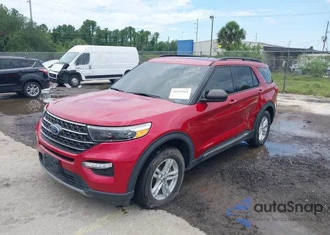 2021 Ford Explorer Xlt from USA, damaged, VIN 1FMSK8DH2MGC04857